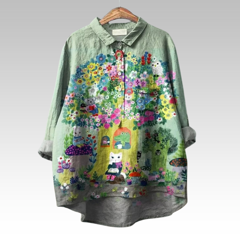 Ottilie - Classic Floral Blouses