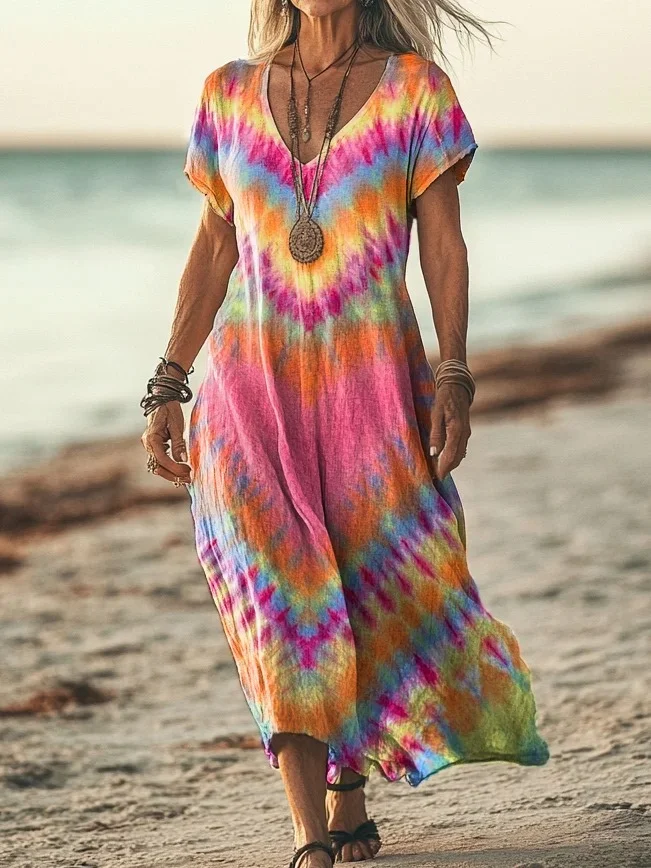 Navie | V-neckline Dress