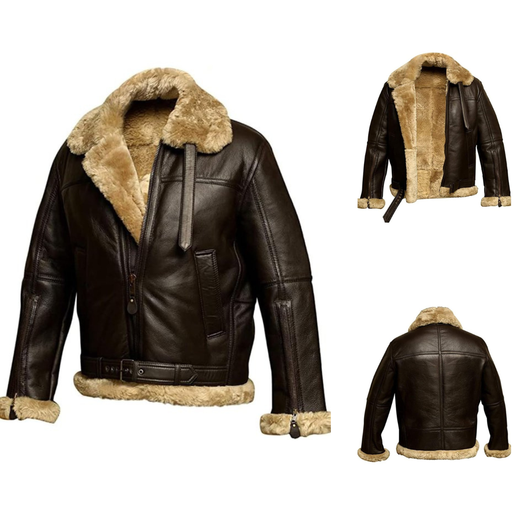 Saorlaith | Warm Leather Jacket