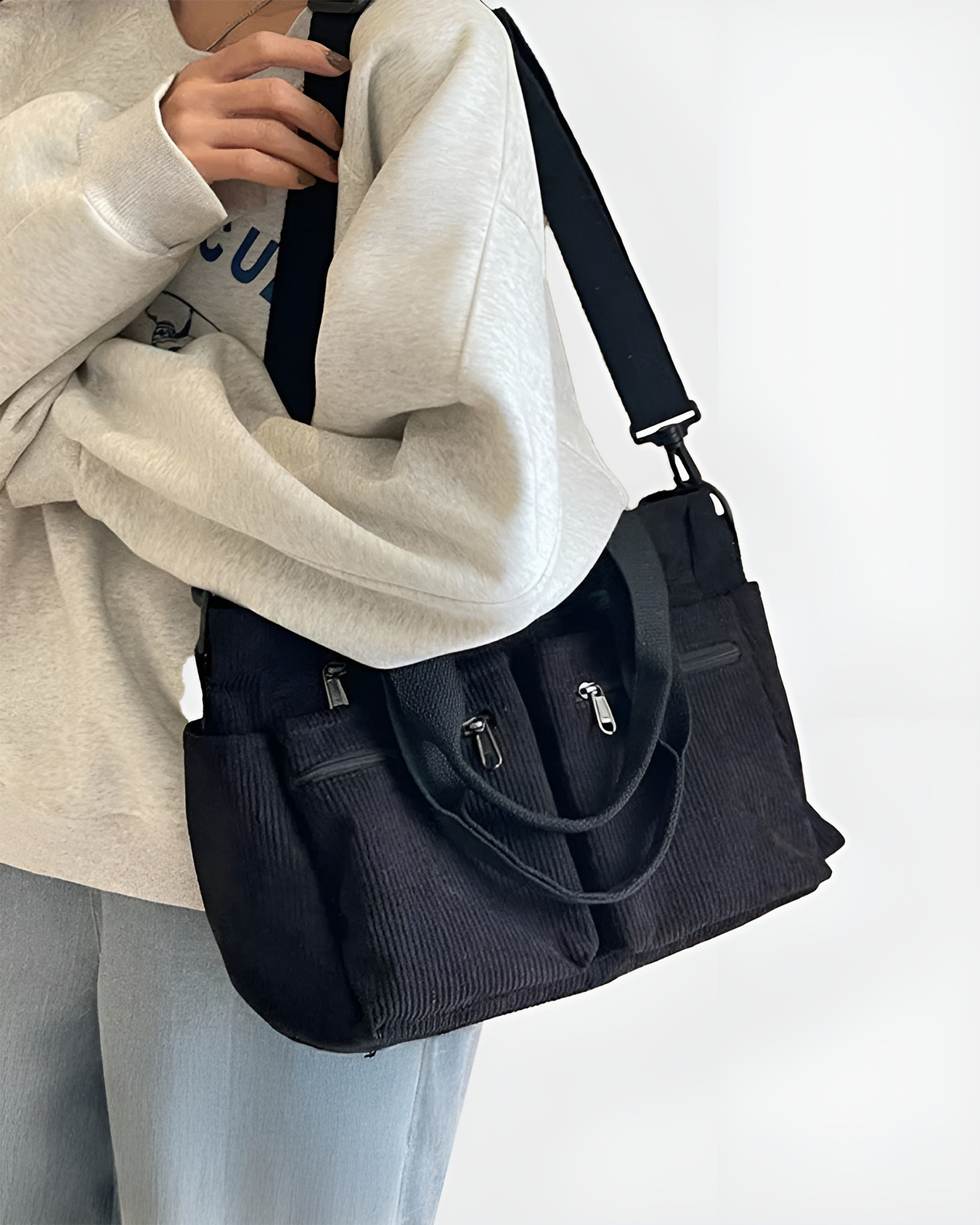 Alliray - Elegant Crossbody Tote Bag