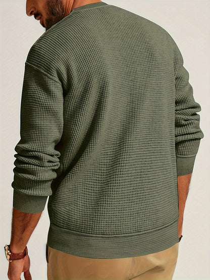 Renaud - Waffle Long Sleeve Shirt