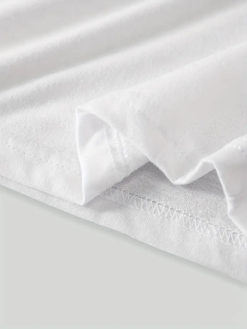 Aimilia - Elegant Short Sleeve T-Shirt With Floral Print