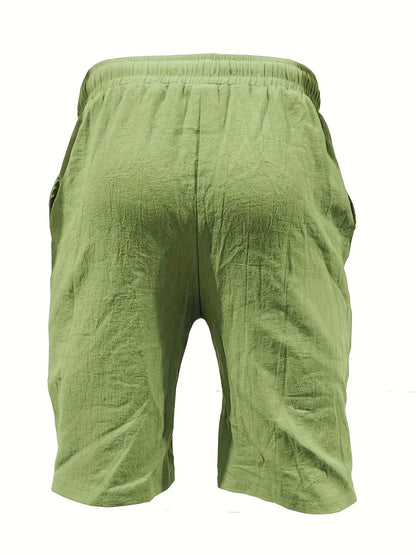 Oskam - Summer Cotton Shorts With Loose Fit