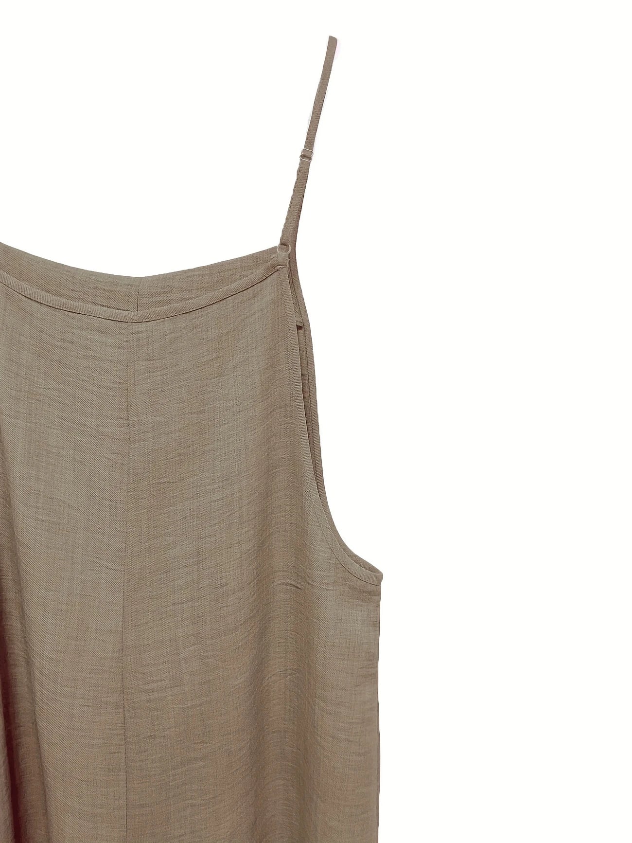 Annia - Casual Wide Leg Overalls With Pockets