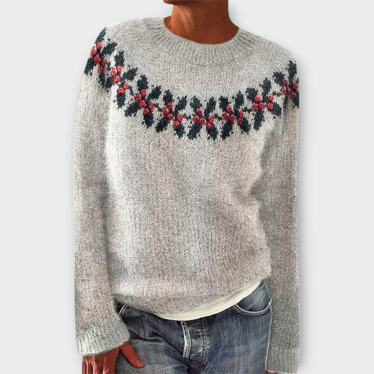 Simone - Festive Cozy Sweater