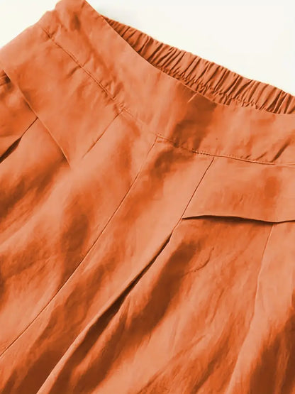 Anina - Linen Wide Leg Pant