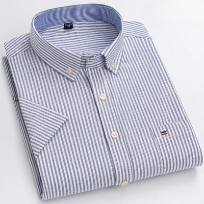 Petersen - Classic Cotton Shirt With Pattern