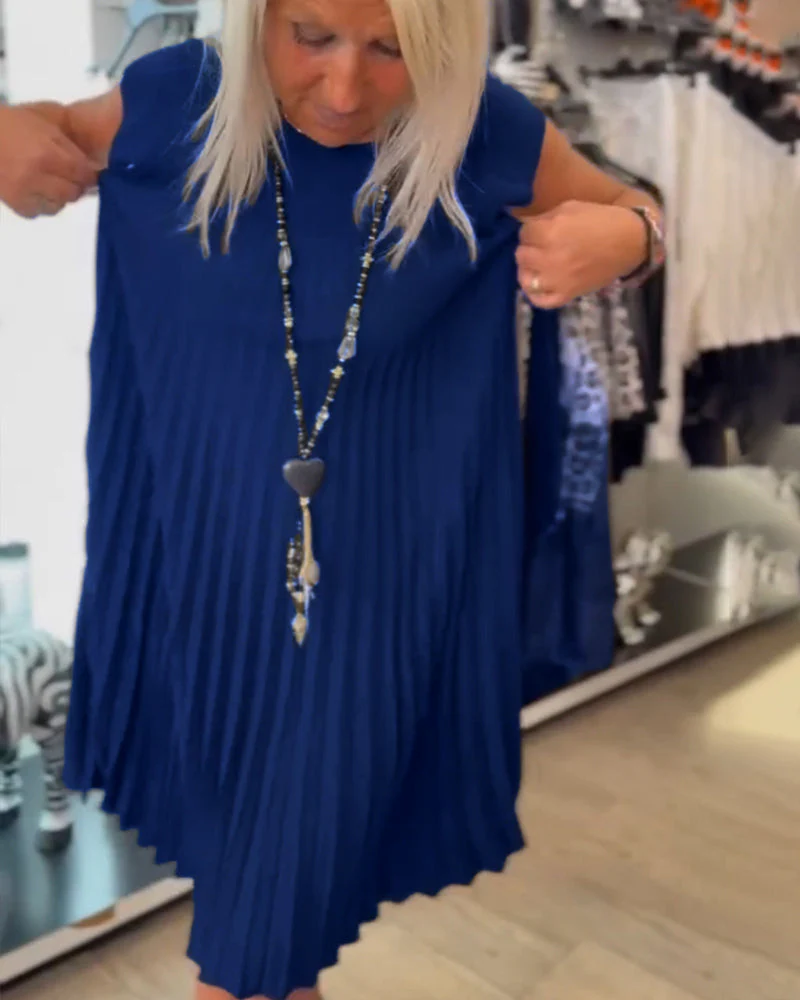 Shihua - Trendy Pleated Dress