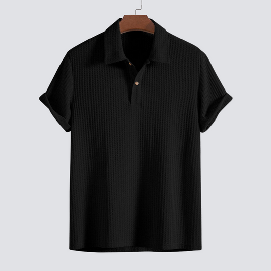 Otilio - Knitted Polo Shirt