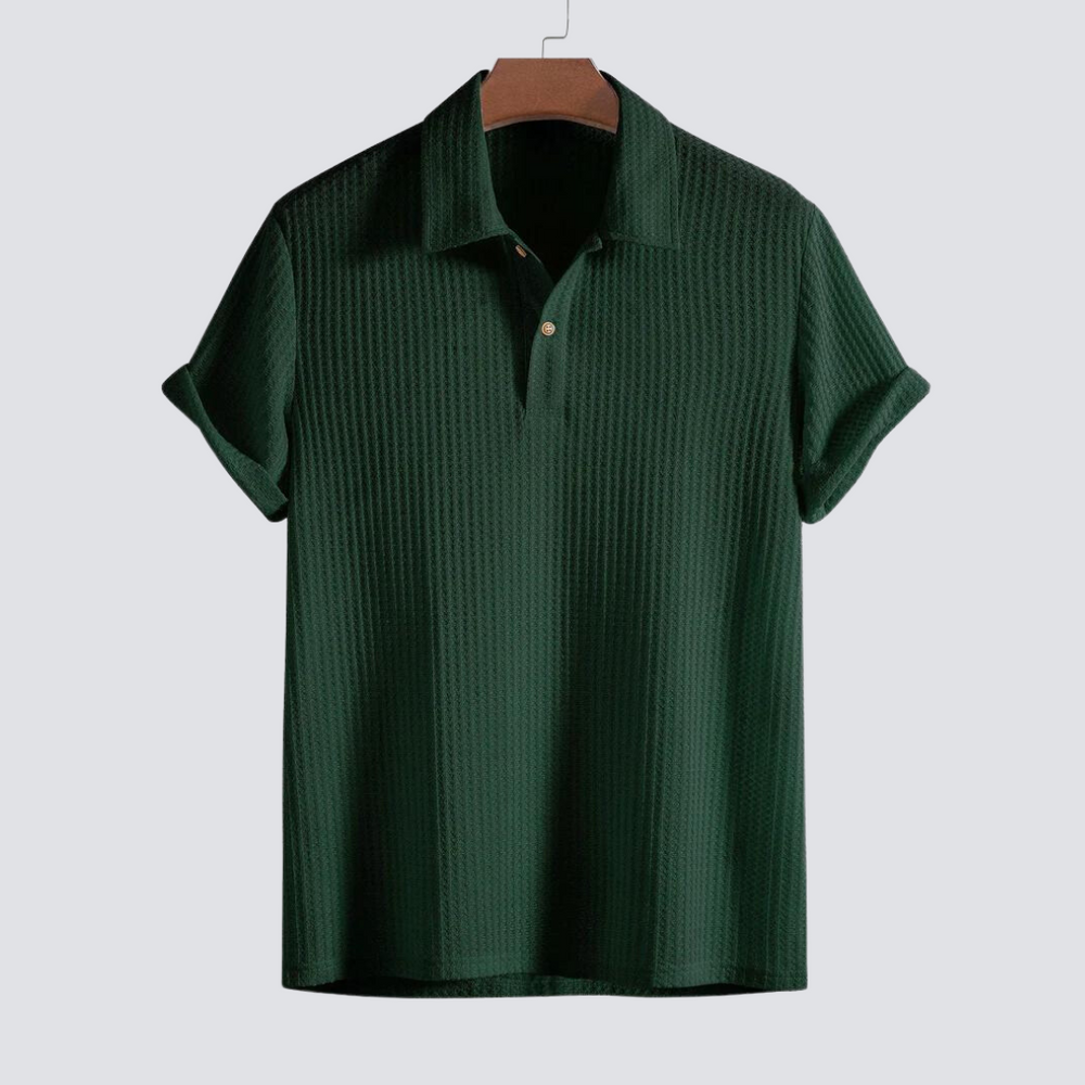 Otilio - Knitted Polo Shirt