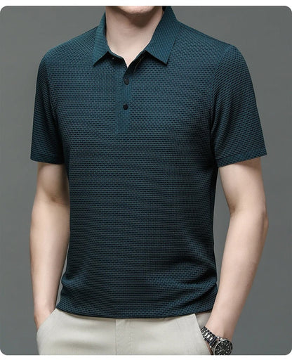 Prestigio - Short Sleeve Stretch Polo Shirt