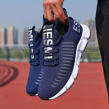 Raul - Breathable Striped Sneaker