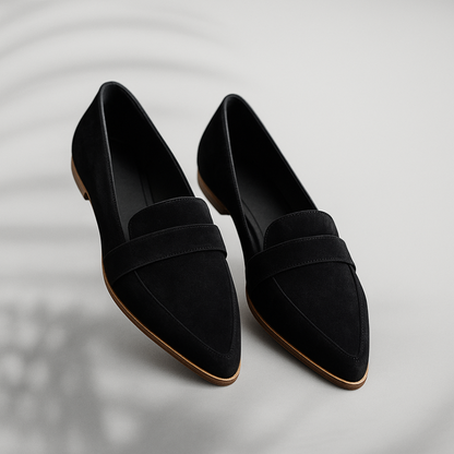SERENIQUE | Elegant Pointed Flats