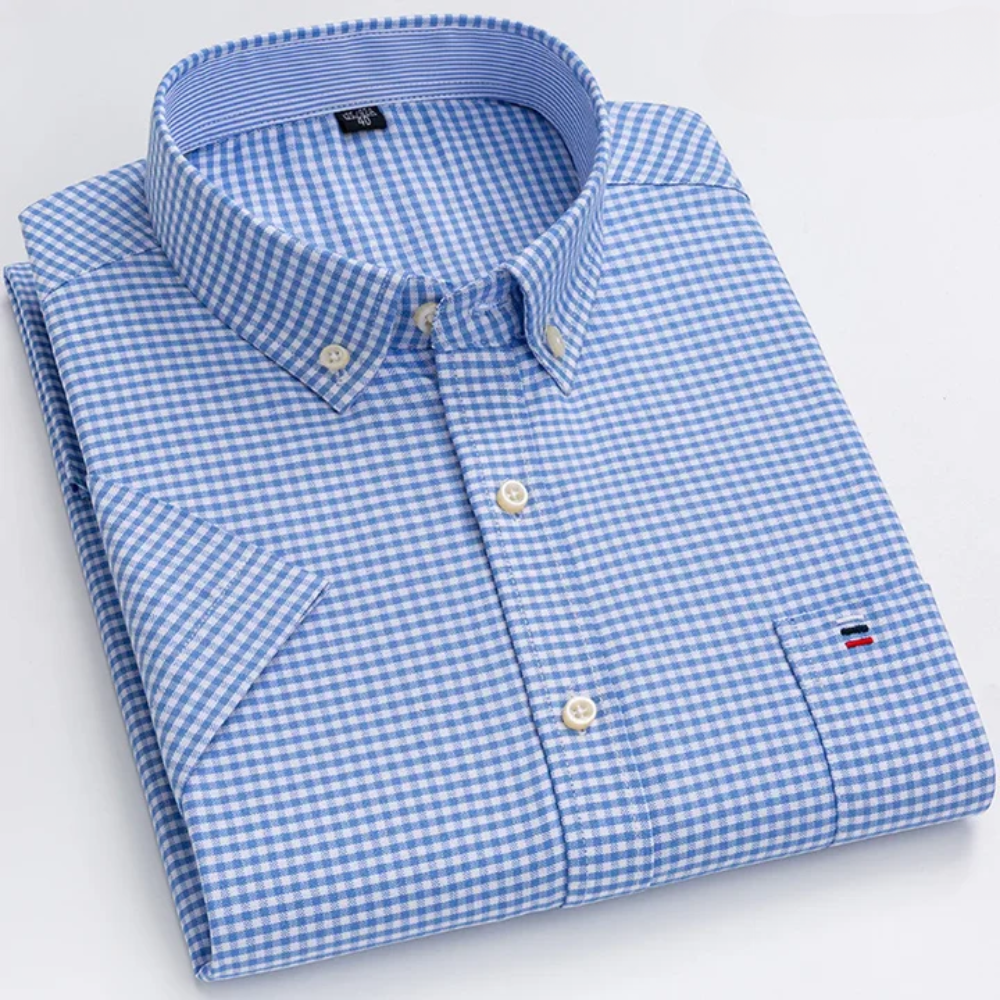 Petersen - Classic Cotton Shirt With Pattern