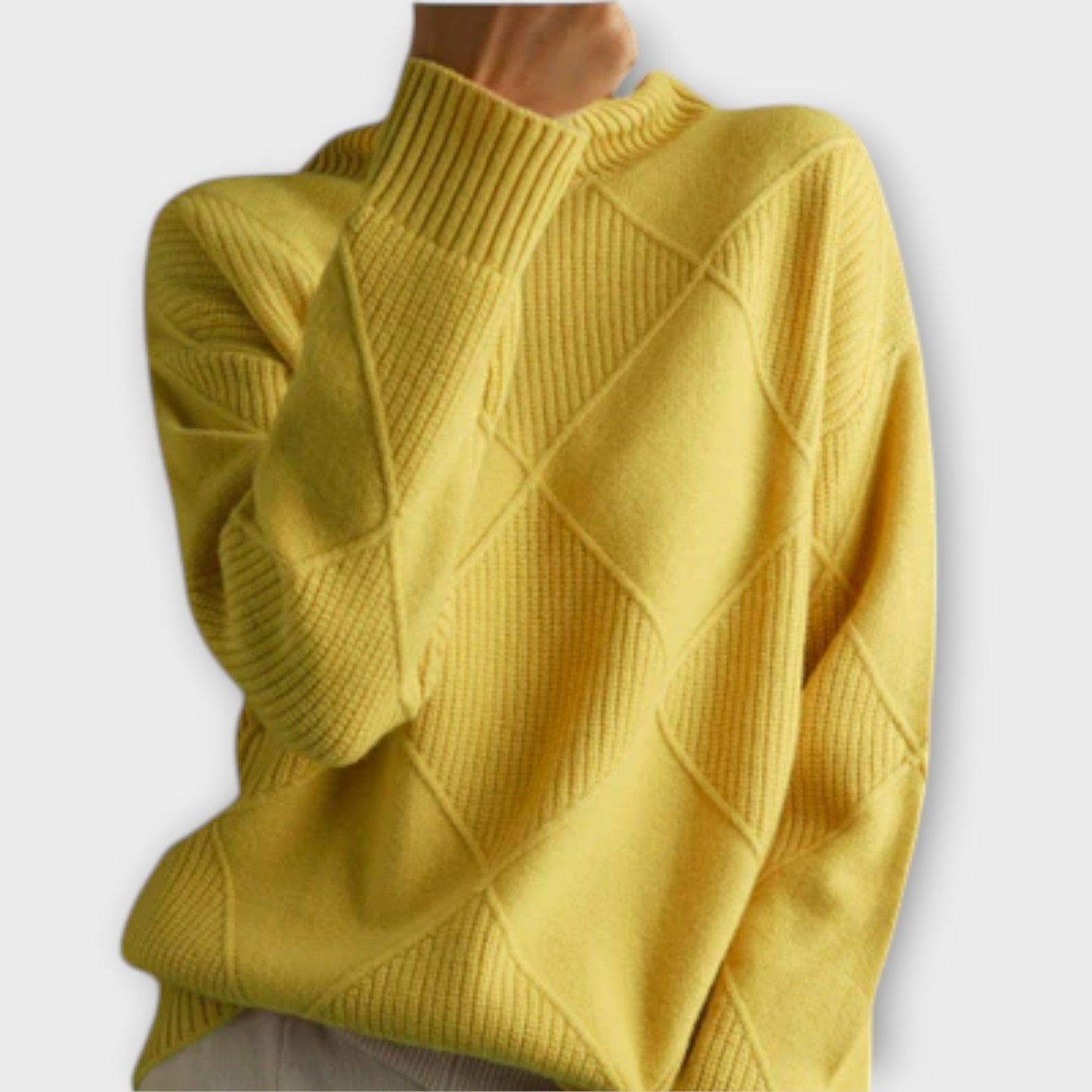 Melanie - Comfortable Roll Neck Sweater