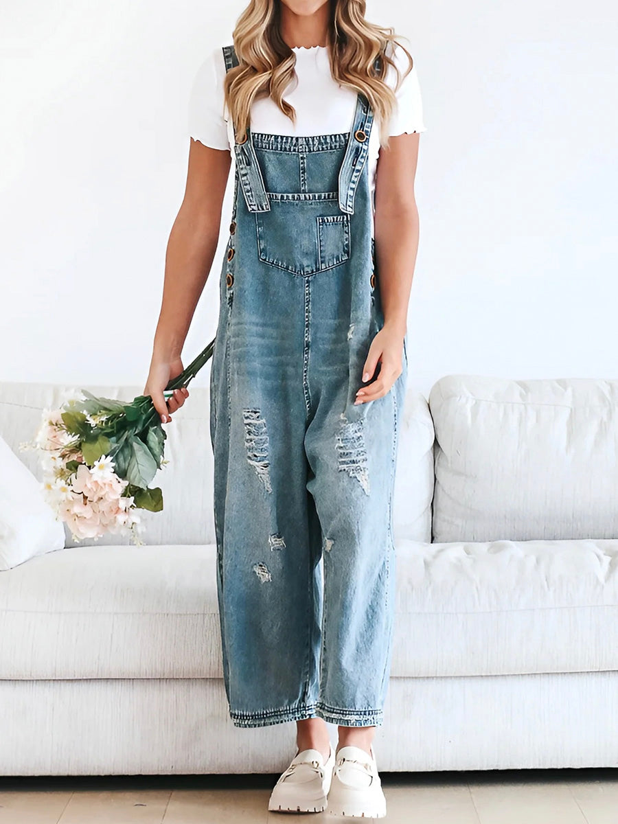 Dafne | Denim Overalls