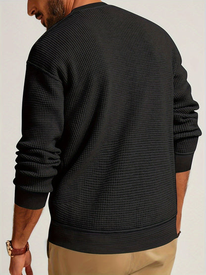 Renaud - Waffle Long Sleeve Shirt