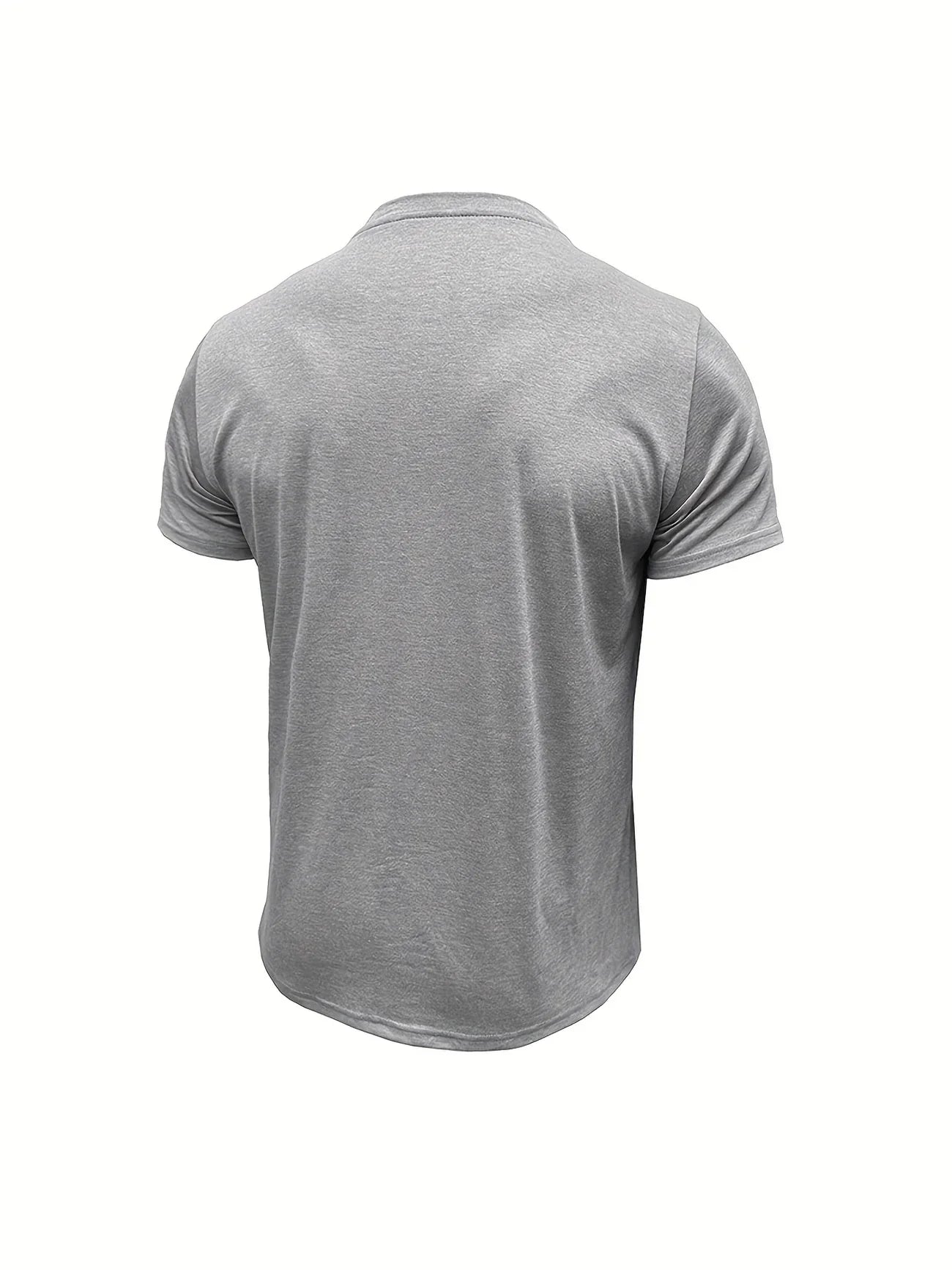 Saxon - Elegant Round Neck T Shirt With Pocket