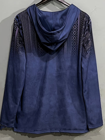 Sandeep - Casual 3D Printed Hoode