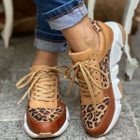 Caoimhe | Comfortable Leopard Sneakers