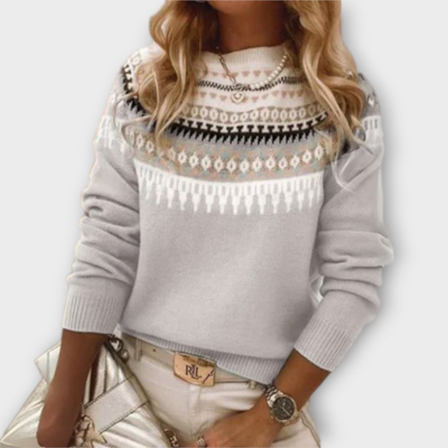 Lena - Comfortable & Cozy Everyday Knit Sweater