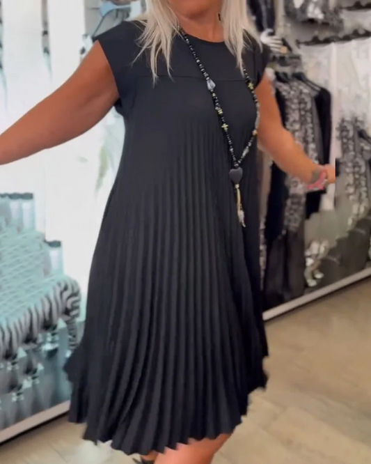 Shihua - Trendy Pleated Dress