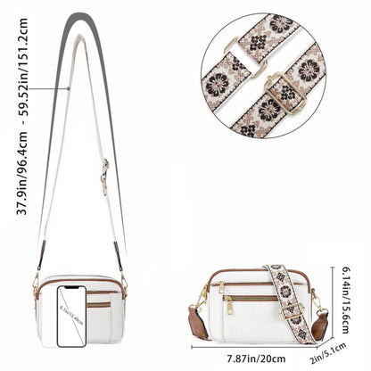 Sharena - Floral Strap Shoulder Bag