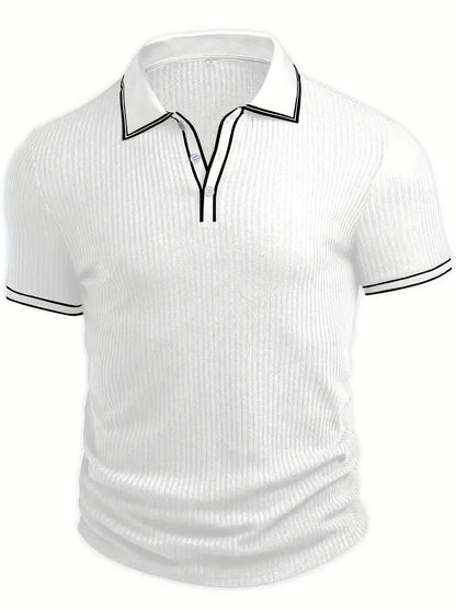 Orestis - Elegant Short Sleeve Polo Shirt