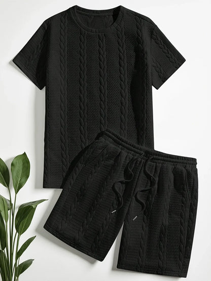 Archie - Casual Knitted Two Picec Set