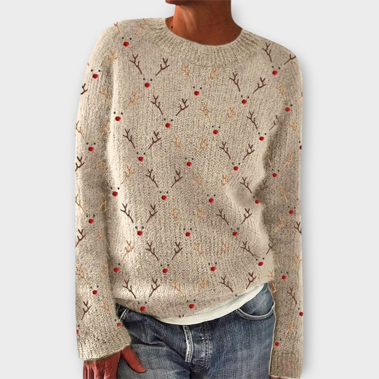 Simone - Festive Cozy Sweater