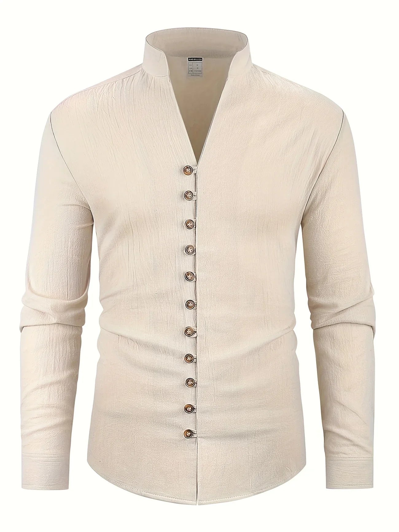Shayne - Lightweight Cotton Linen Long Sleeve Shirt