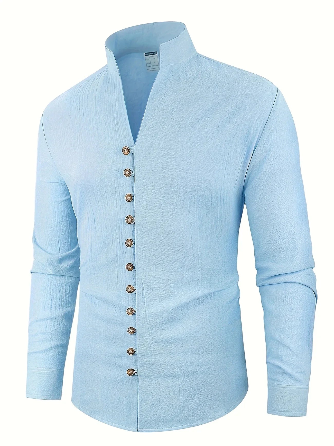Shayne - Lightweight Cotton Linen Long Sleeve Shirt