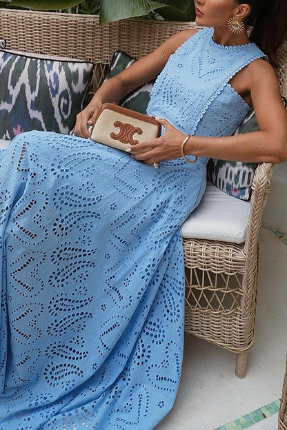 Rosanna - Sleeveless Two-Piece Lace Set