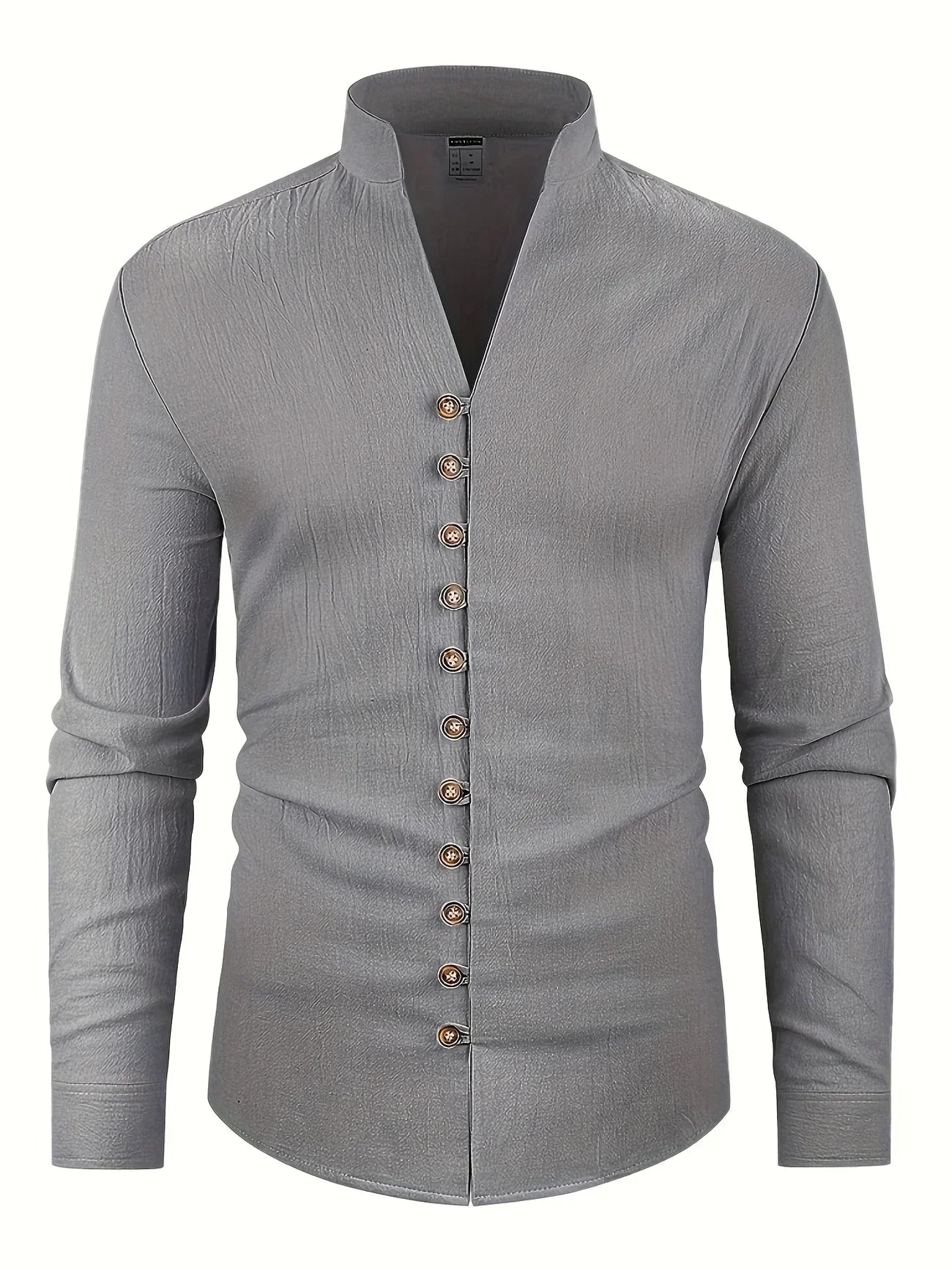 Shayne - Lightweight Cotton Linen Long Sleeve Shirt