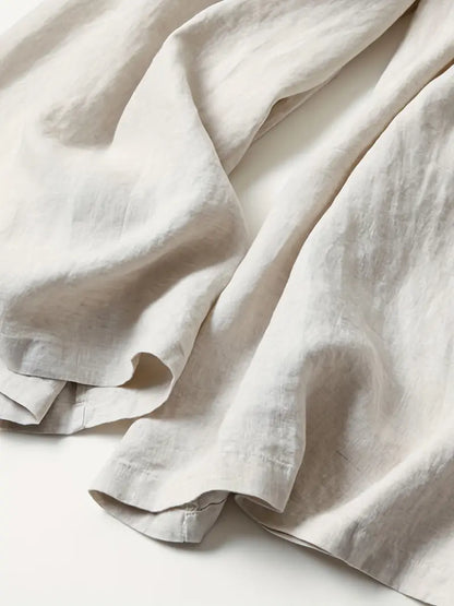 Anina - Linen Wide Leg Pant