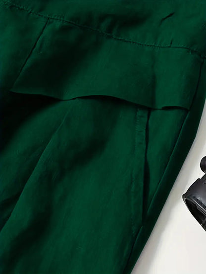 Anina - Linen Wide Leg Pant