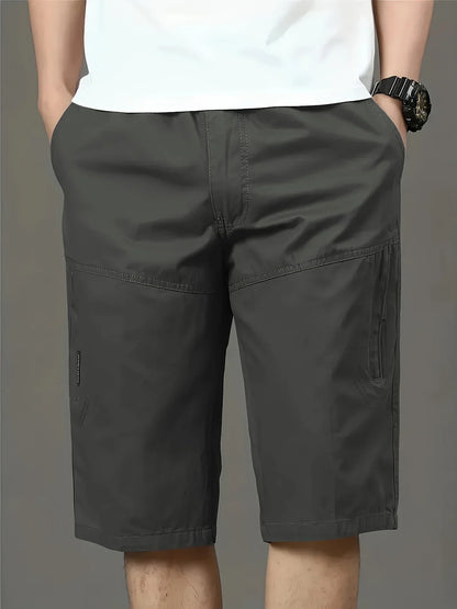 Stepan - Breathable And Multi-Pocket Cargo Shorts