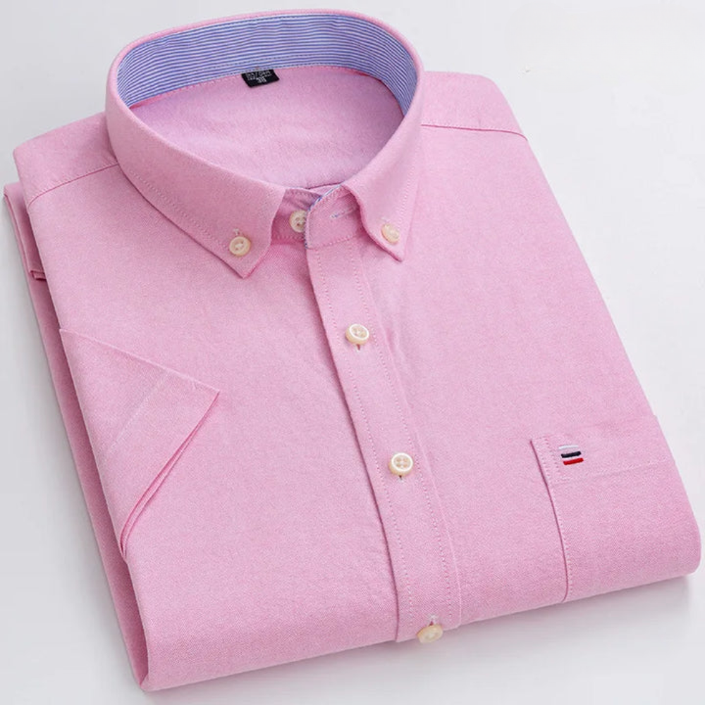 Petersen - Classic Cotton Shirt With Pattern