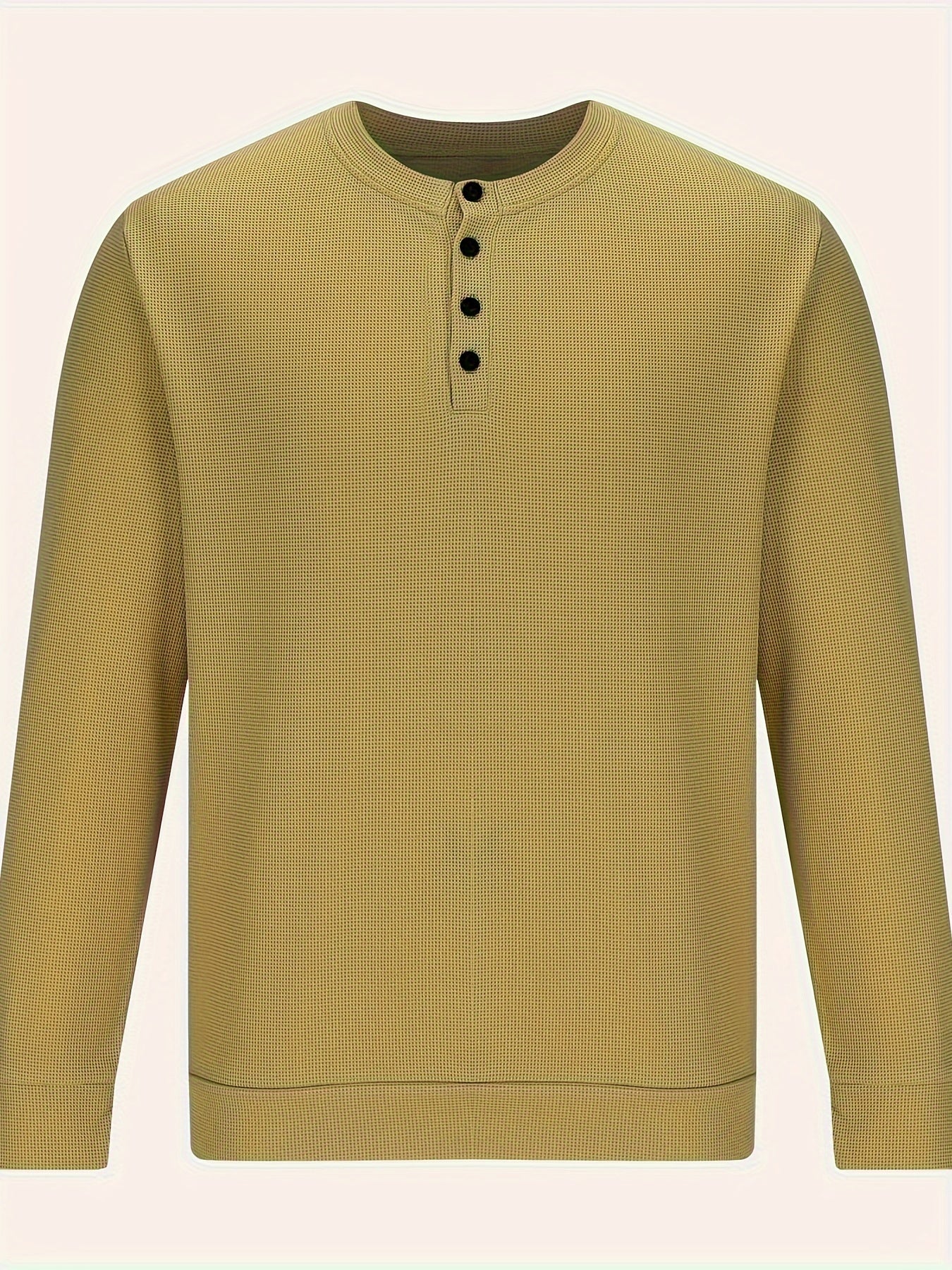 Renaud - Waffle Long Sleeve Shirt