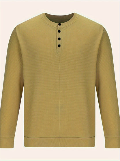 Renaud - Waffle Long Sleeve Shirt
