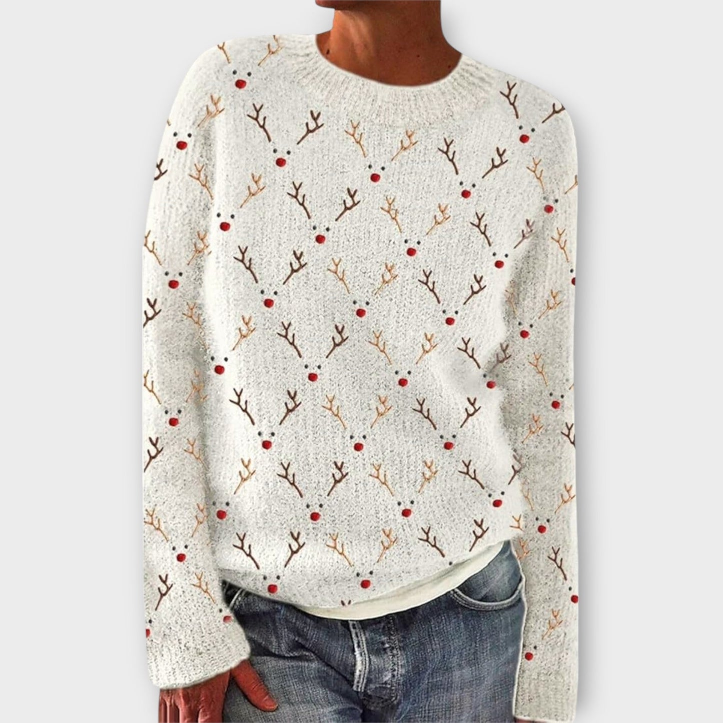 Simone - Festive Cozy Sweater