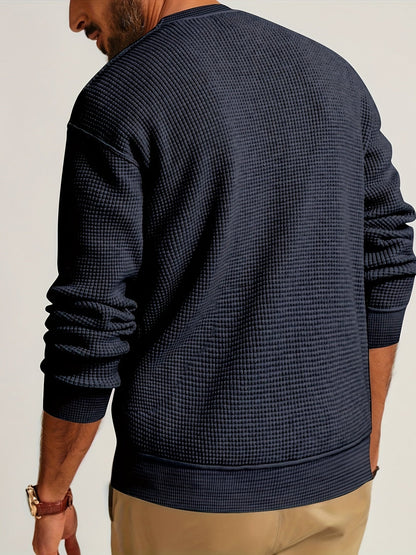 Renaud - Waffle Long Sleeve Shirt