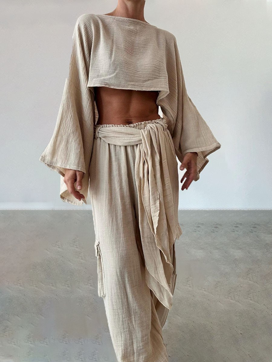 Rosario -  Two Piece Linen Set