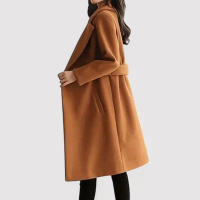 Clara - Belted Wool Coat