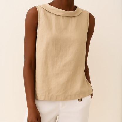 Anya - Elegant Sleeveless Top