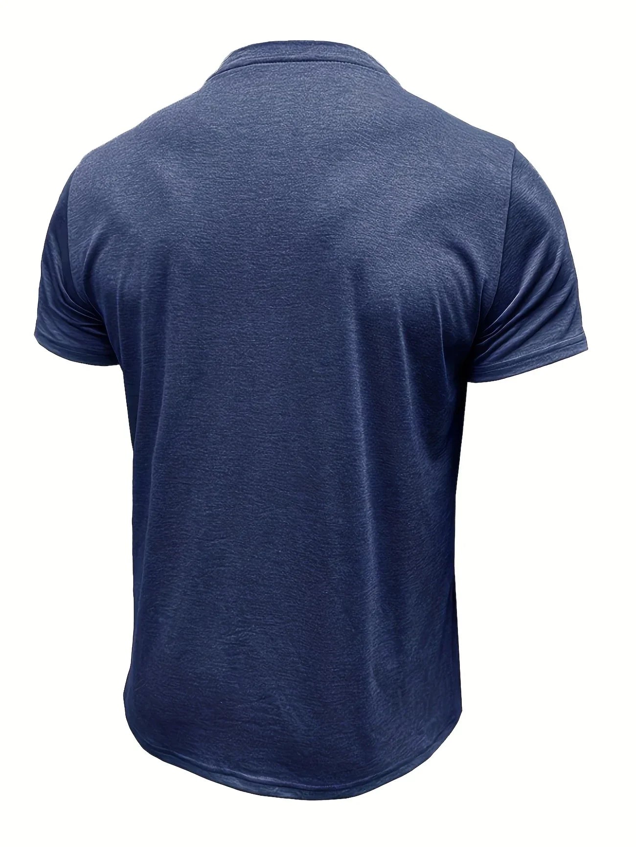 Saxon - Elegant Round Neck T Shirt With Pocket