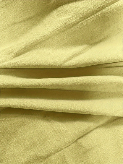 Priscilla - Long Sleeve V-Neck Blouse With Button Front