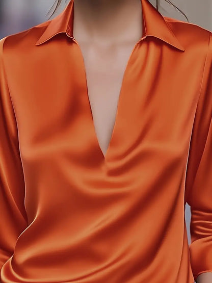 Nadene - Premium V-Neck Blouse