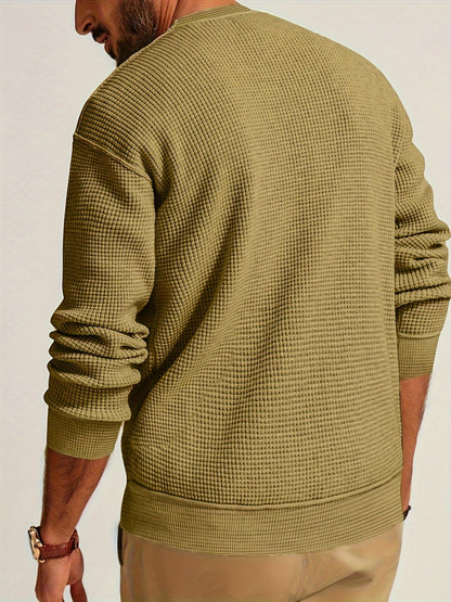 Renaud - Waffle Long Sleeve Shirt