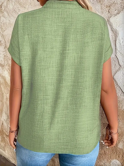 Rosabelle - Casual V Neck Blouse